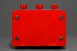 Great Bright Red Emerson AU-190 ’Tombstone’ Catalin Radio - Rare